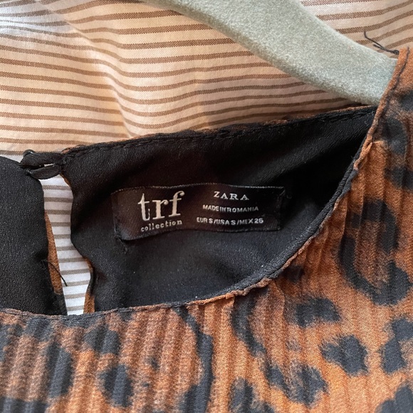 ZARA Leopard Print Romper - Picture 3 of 3